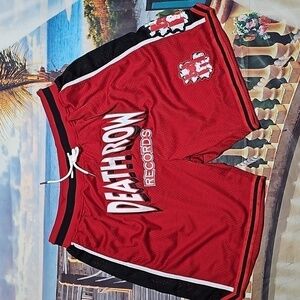 Death Row Records Basketball Shorts‎ Size 2XL NWT